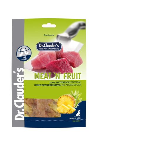 Dr.Clauders Dog Jutalomfalat Meat n Fruit Snack Pineapple&Chicken 80g