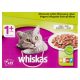 WHISKAS Alutasak  12-pack halas-húsos mix válogatás 12*85g