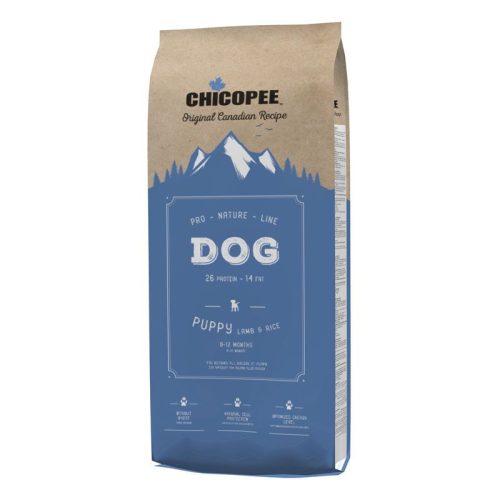 Chicopee Pro-Nature Line Puppy Lamb&Rice 20kg