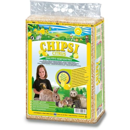 Chipsi Forgács Citrus 60l, 3.2kg