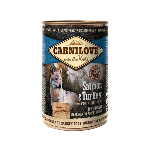 CarniLove-Konzerv-Adult-Lazac-Pulyka-400gr