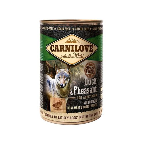 Carnilove Adult Duck & Pheasant Can-  Kacsa és Fácán Hússal Konzerv 400g