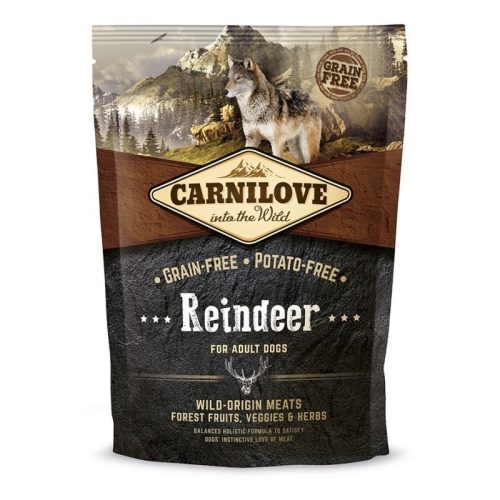 CarniLove Adult Rénszarvas 1,5kg