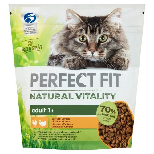 PERFECT FIT Vital Nature Cat Adult Csirke- Pulyka  650gr