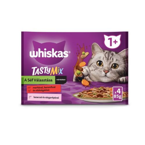 Whiskas Chefs Choice in Gravy 4x85g