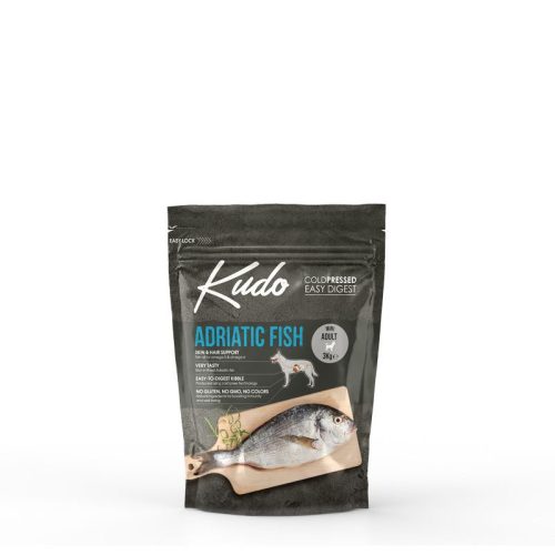 Kudo Low Grain Adult Adriatic Fish Mini száraz kutyatáp adriai hal 3kg