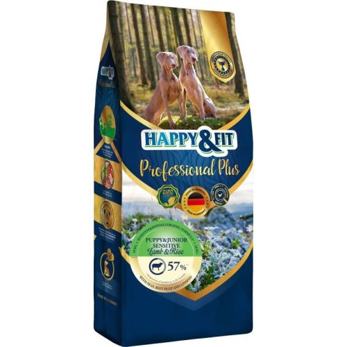 Happy&Fit Professional Plus Puppy&Junior Sensitive Lamb&Rice 18kg