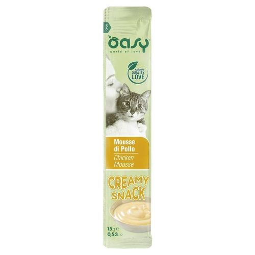 Oasy Cat Creamy Snack Chicken 4x15g