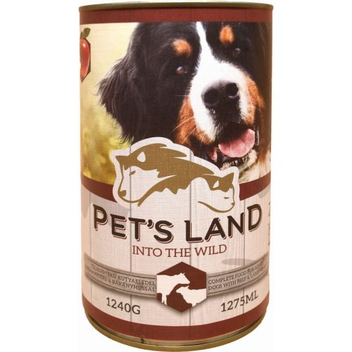 Pet-s-Land-Dog-Konzerv-Marhamaj-Baranyhus-almaval-1240g