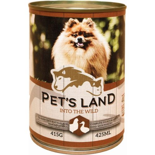 Pet-s-Land-Dog-Konzerv-Baromfi-415g