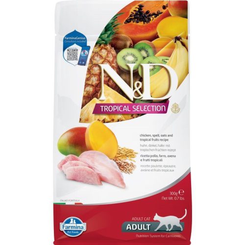 N&D Tropical Selection Cat Chicken Adult 300g