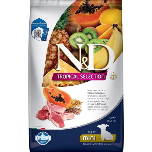 N&D Tropical Selection Dog Lamb Puppy Mini 5kg