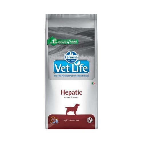 Vet Life Natural Diet Dog Hepatic 2kg