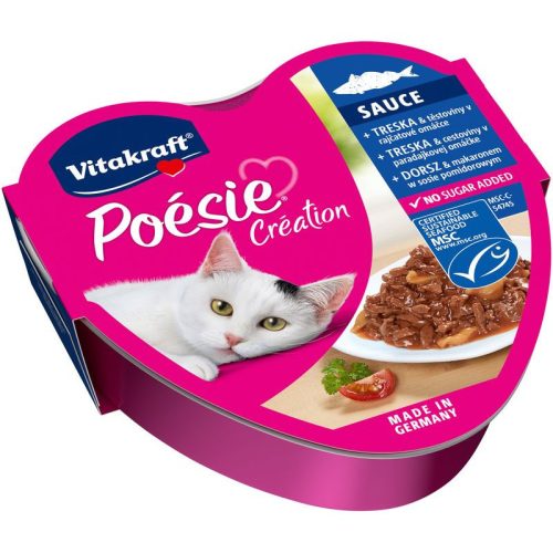 Vitakraft Poésie Macska Alutál Tészta & Paradicsomszósz 85g