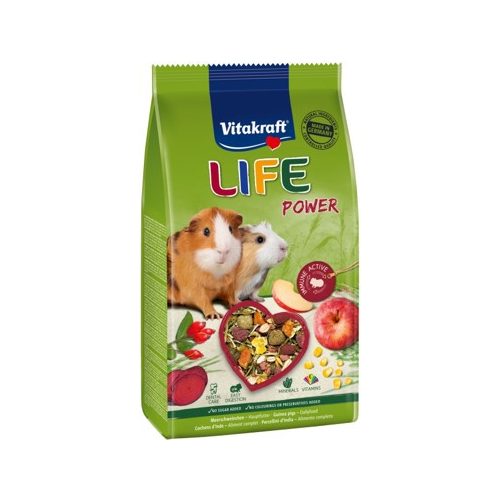 Vitakraft Life Power Tengerimalac eledel 600g